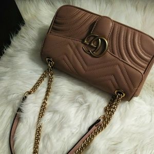 Pinky Beige Evening Crossbody Bag